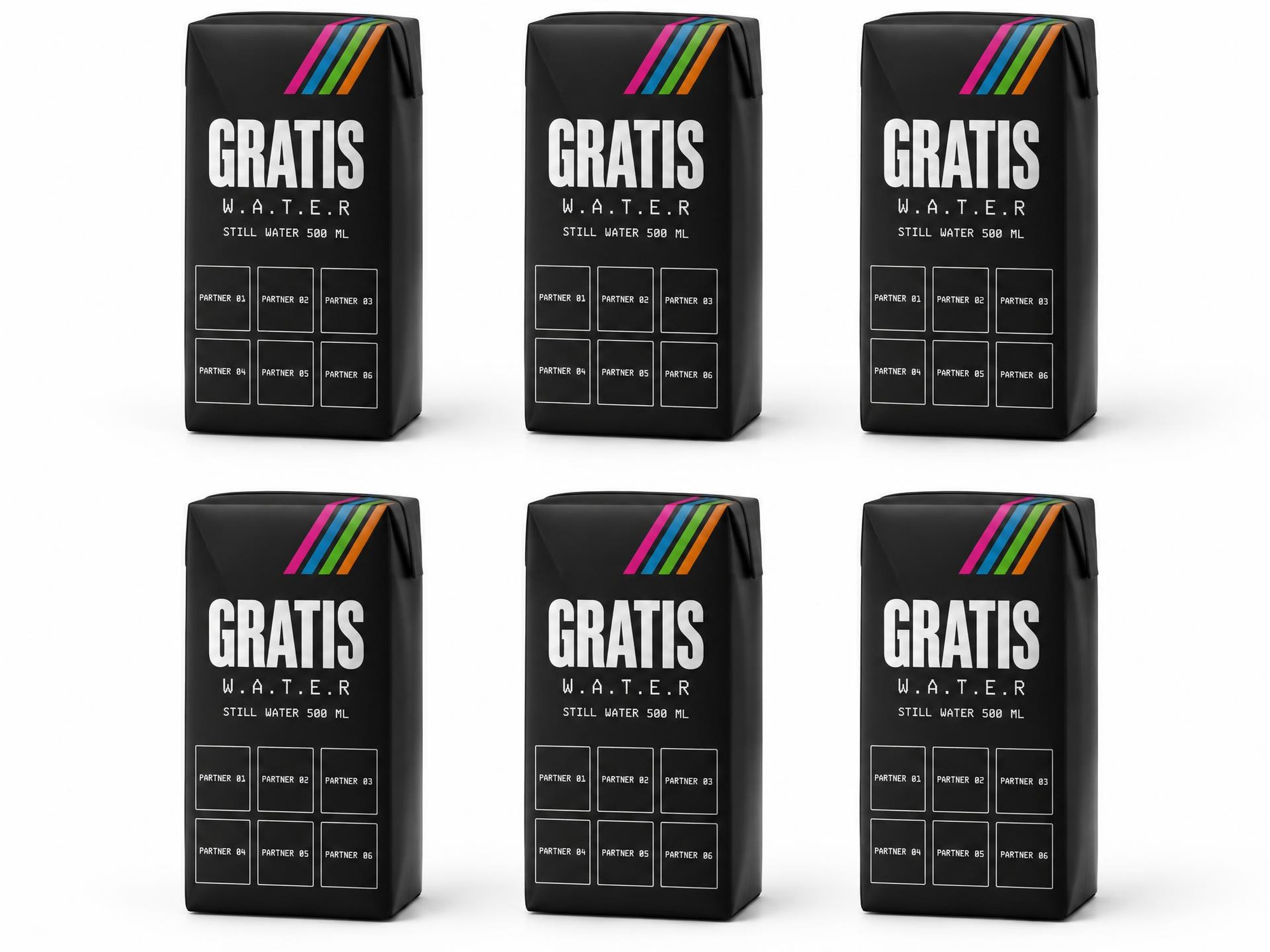 GRATIS W.A.T.E.R №003 · 6-Pack